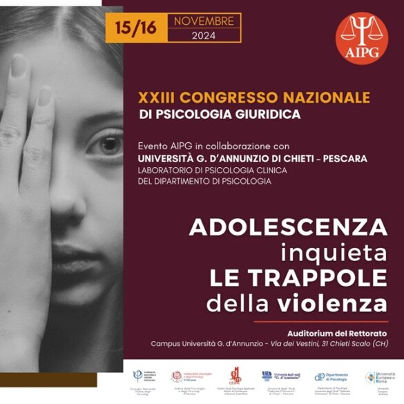 XXIII Congresso Nazionale Di Psicologia Giuridica Ecco Quando