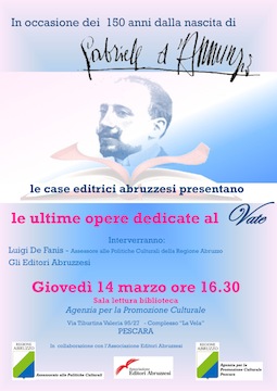 Editori abruzzesi su D'Annunzio 14 03 2013