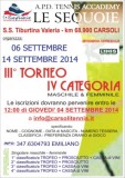 TORNEO IV CATEGORIA 2014