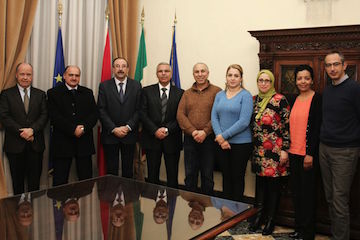 Delegazione tunisina in visita a Palazzo di Città a Pescara