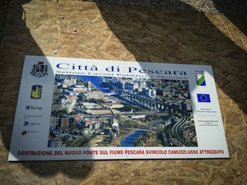 Pescara prima pietra cantiere