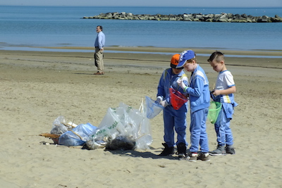 bambini spiaggi Pescara