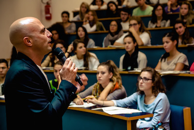 Luca Abete incontra gli studenti