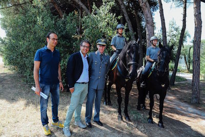 conferenza servizio di guardiana a cavallo