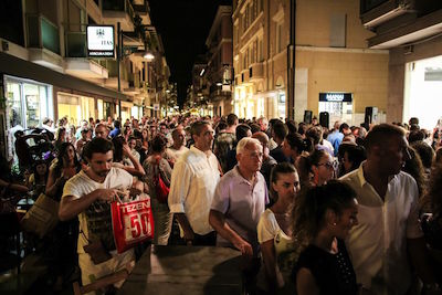 notte bianca shopping 2015 a Pescara