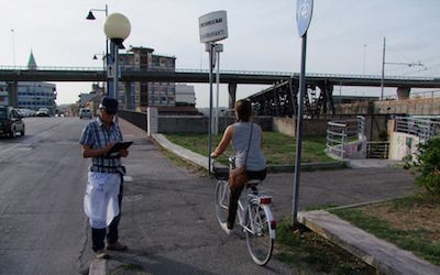 ciclisti urbani a Pescara