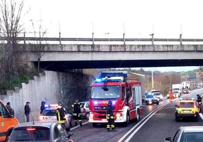 Incidente stradale Brecciarola 19 febbraio 2016