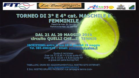 Torneo di 3° e 4° categoria TC La Campagna