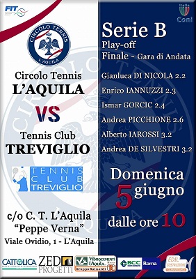 CT L'Aquila - TC Treviglio, Finale Play-Off andata