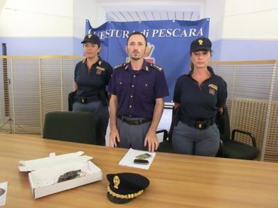 conferenza stampa polizia pescara su sparatoria rancitelli