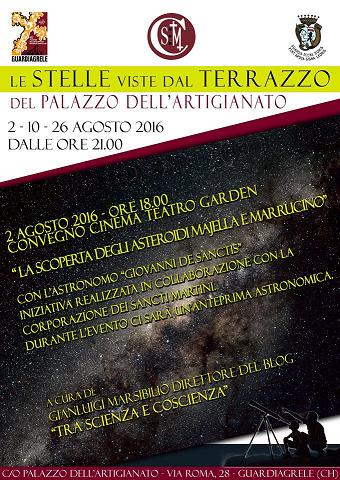 Le stelle viste dal terrazzo