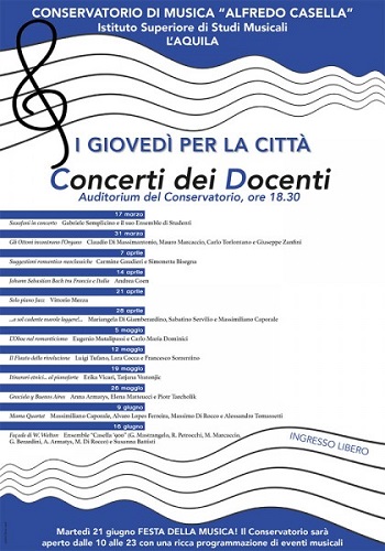 Concerto dei Docenti AQ