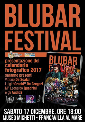 Blubar Francavilla calendario 2017