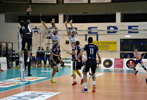 Volley, Maury's Italiana Assicurazioni Tuscania–Impavida Ortona 3-0