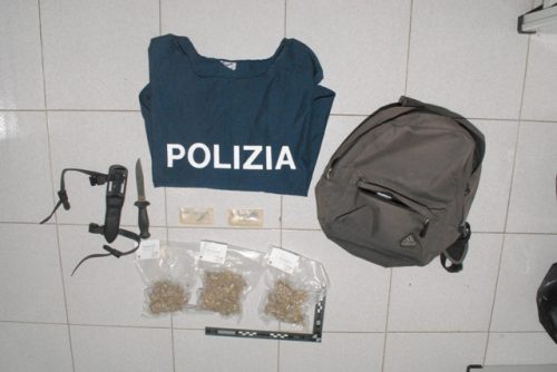 Detenzione di droga a fini di spaccio, in manette una ragazza di Città Sant’Angelo