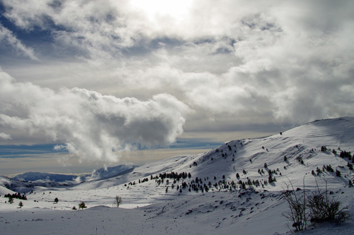 Campotosto neve