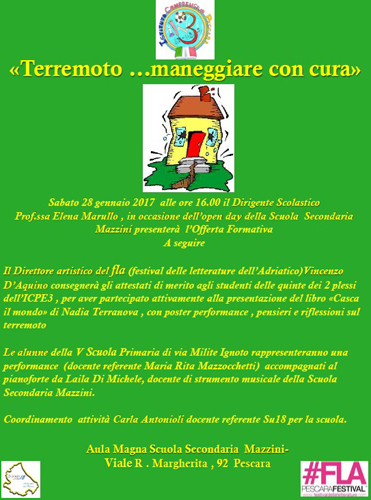 Terremoto ... maneggiare con cura