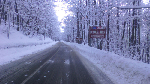 neve gennaio 7 prati di tivo