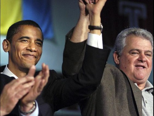 Robert G. Brady con Obama