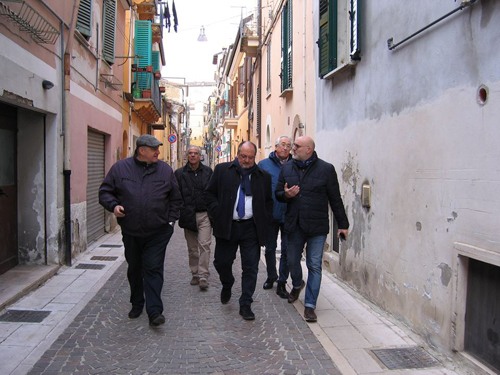 Visita del Sottosegretario regionale Mario Mazzocca a Chieti