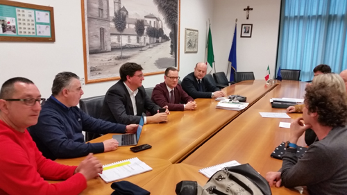 incontro progettisti e impresa pista ciclabile