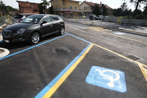 Pescara nuova area di parcheggio vicino l’ospedale