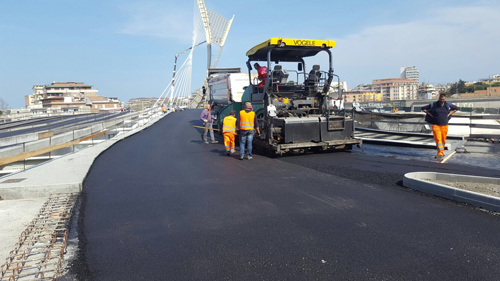 Pescara rampa in uscita delle Torri Camuzzi