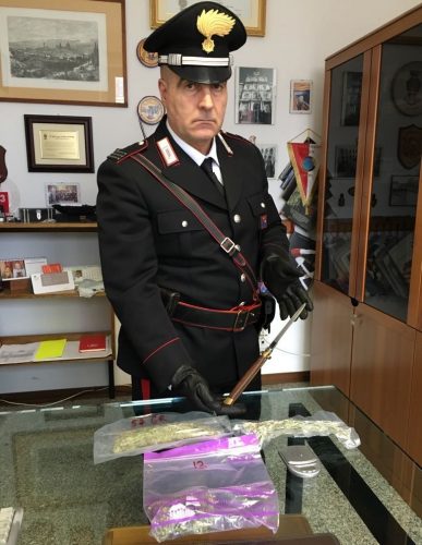 Coltiva marijuana in casa, giovane arrestato dai Carabinieri