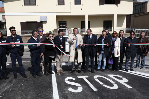 inaugurazione nuova area di parcheggio vicino l’ospedale