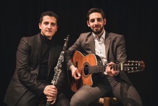 Mirco Bussi (clarinetto) e Fabio Selvini (chitarra)