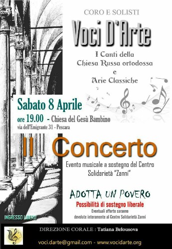 Voci d'arte il concerto