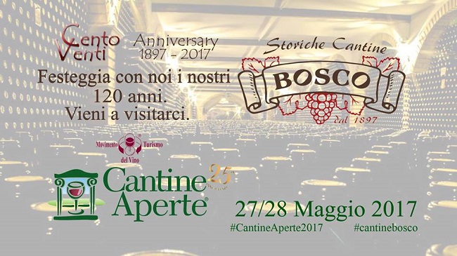 Cantine aperte 2017 alle Storiche cantine Bosco
