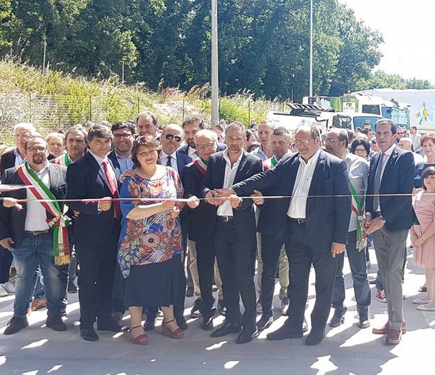 Inaugurata a Lanciano (Ch) la nuova piattaforma di selezione rifiuti Eco.Lan.