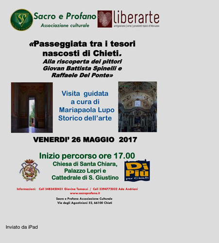 Passeggiata tra i tesori nascosti di Chieti locandina