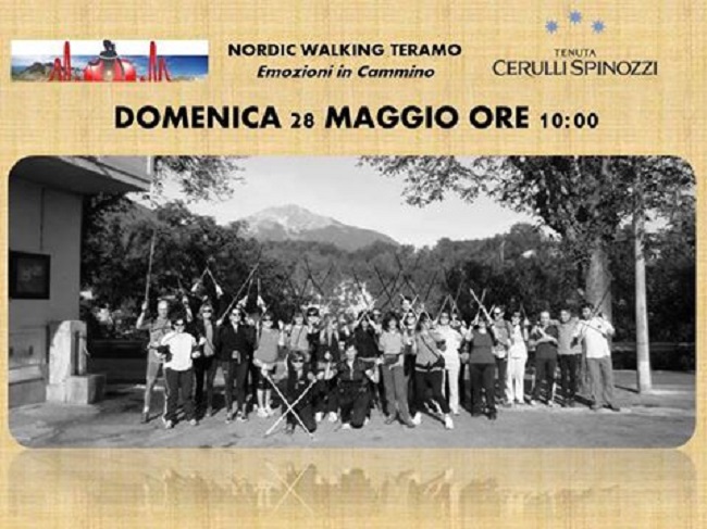nordic walking in cantina