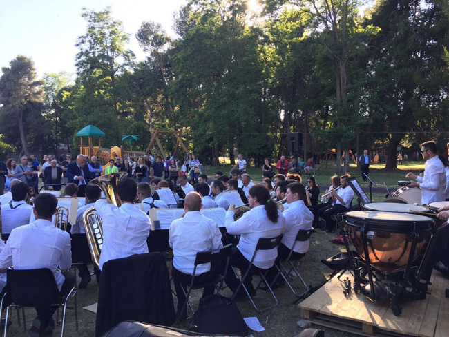 orchestra alla Festa dei parchi