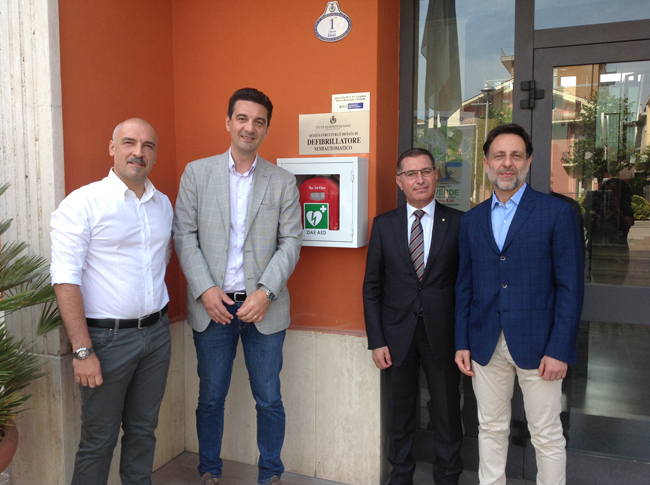 Defibrillatore comune Montesilvano