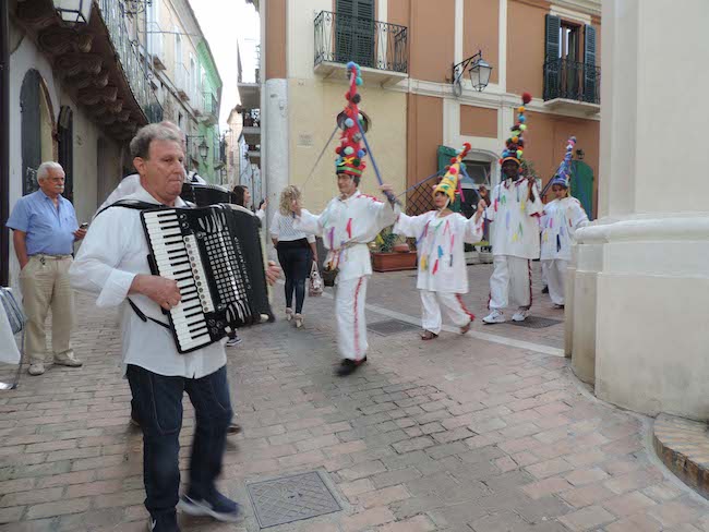 Foto sfilata Pulcinella