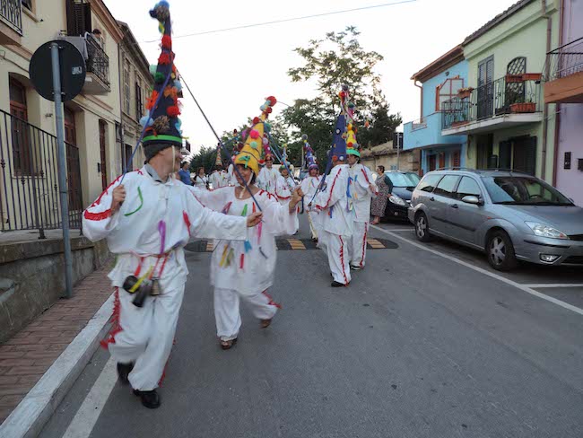 Foto sfilata Pulcinella