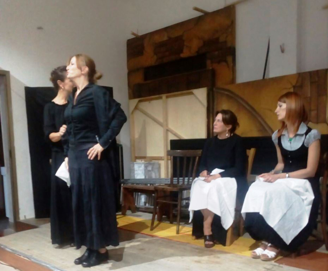 scena La casa di Bernarda Alba