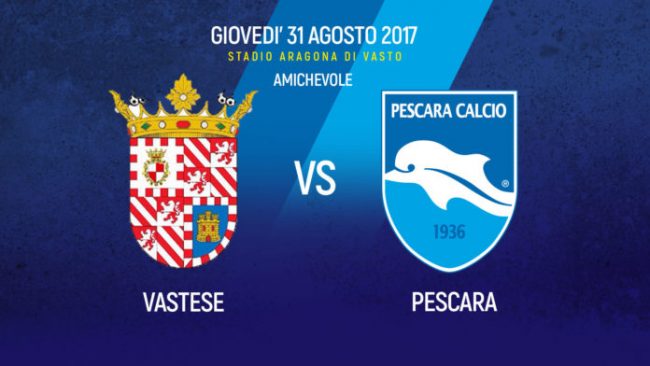 Pescara Calcio, domani amichevole con la Vastese: info biglietti