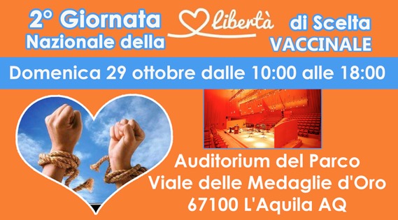 2° Giornata per la Libertà di Scelta Vaccinale