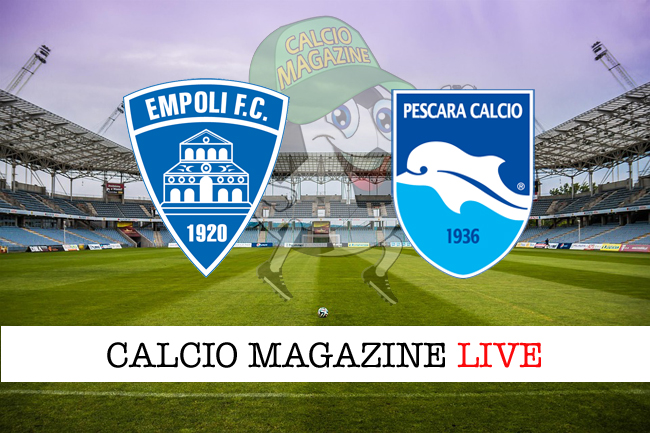 Pescara Calcio: questa sera big match a Empoli, live dalle ore 20:30