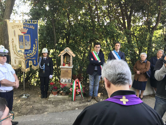 Pescara, Omaggio alle vittime di Colle Orlando2