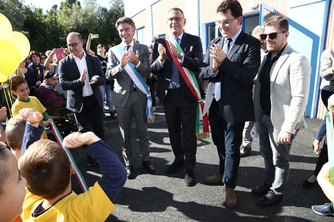 Pescara, inaugurazione del Centro Polifunzionale di San Silvestro