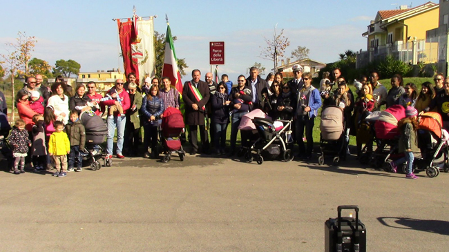 inaugurato il nuovo Parco della Libertà Fossacesia