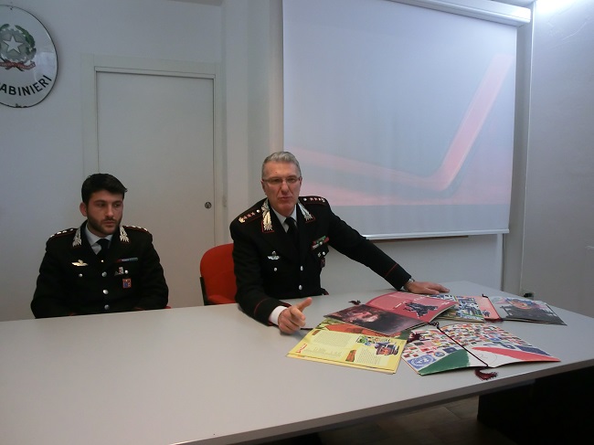 presentazione calendario Carabinieri a Pescara