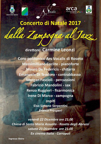 Ars Vocalis Concerto del 22 dicembre