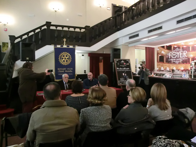 presentazione spettacolo rotary club chieti al teatro marrucino