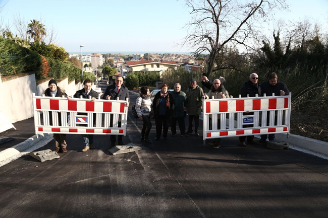 riapertura via delle fornaci Pescara